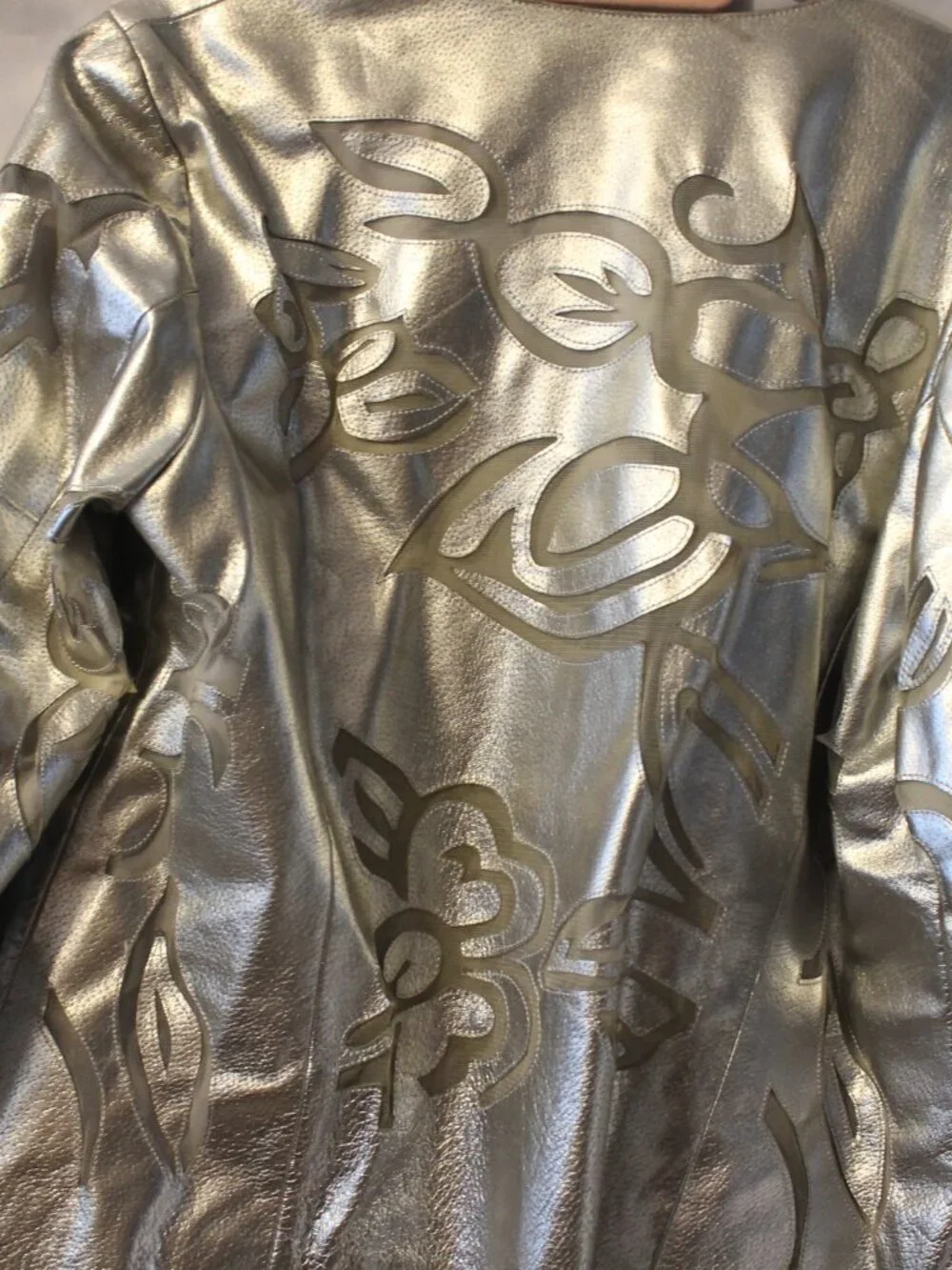 Chico's Silver Anniversary Blazer - Picture 3 of 4
